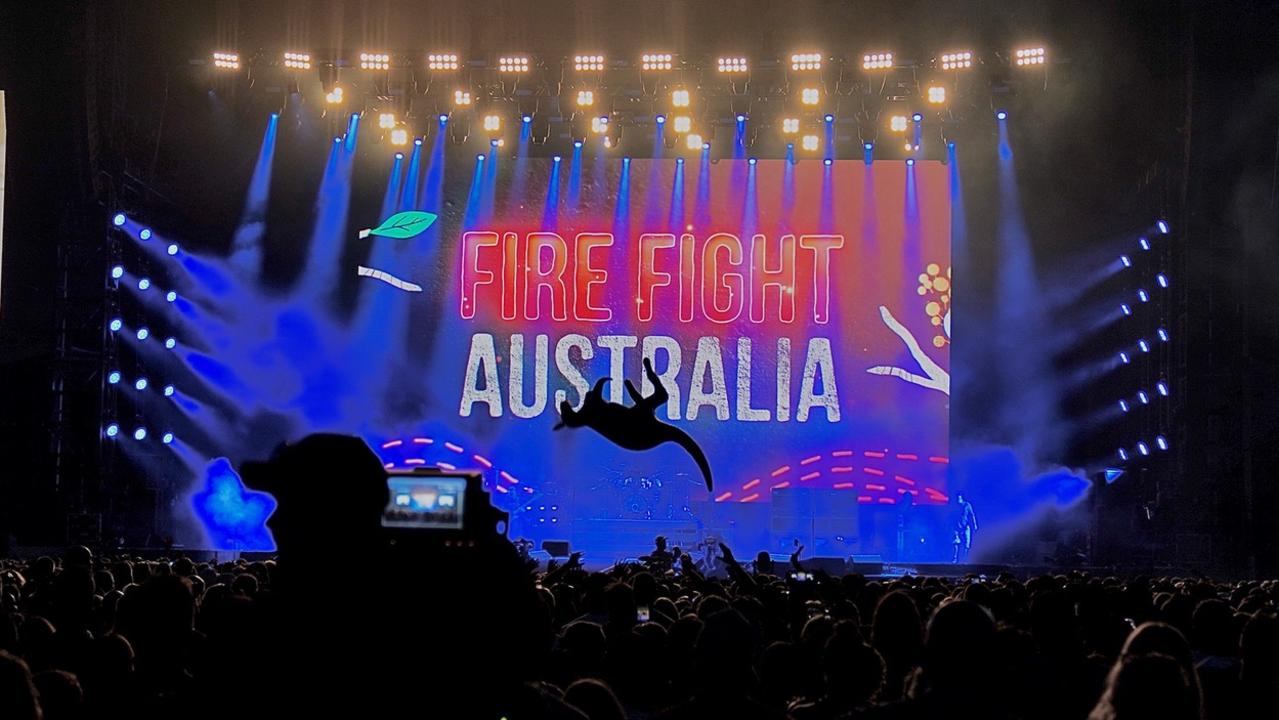 Daryl Braithwaite snaps Fire Fight Australia. Picture: Supplied/Daryl Braithwaite
