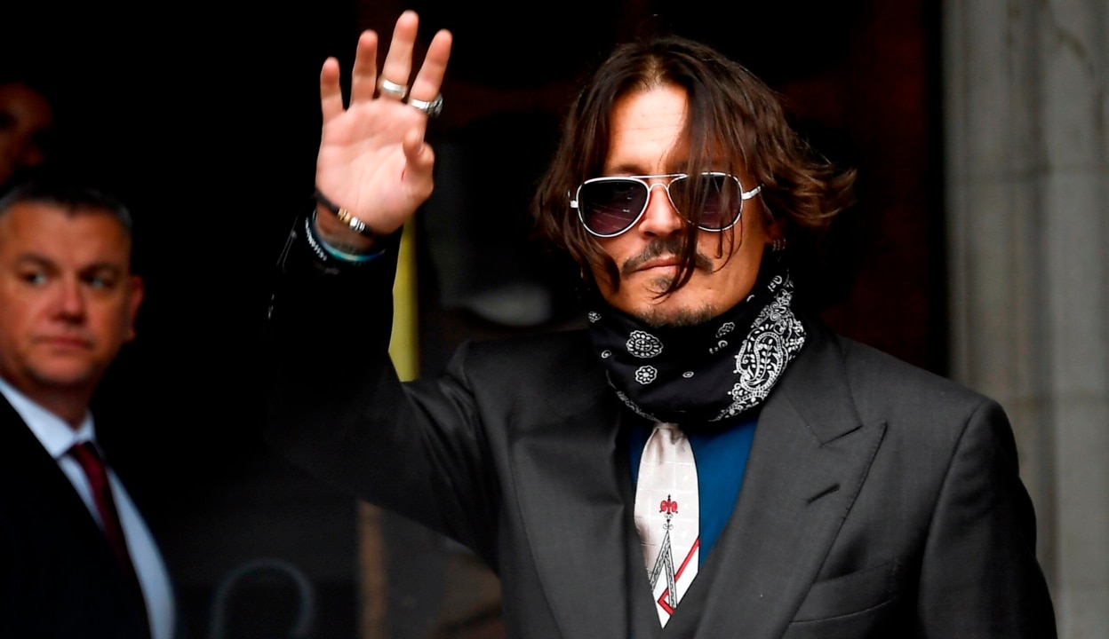 Johnny Depp dropped $87K on a post trial win dinner