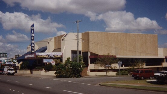 The Mermaid Beach cinema in mid-1995 when Legends of the Fall was screening.