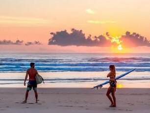 Kerry Mulgrew shared this shot of Coolum Beach on the Sunshine Coast Daily's Instagram page.