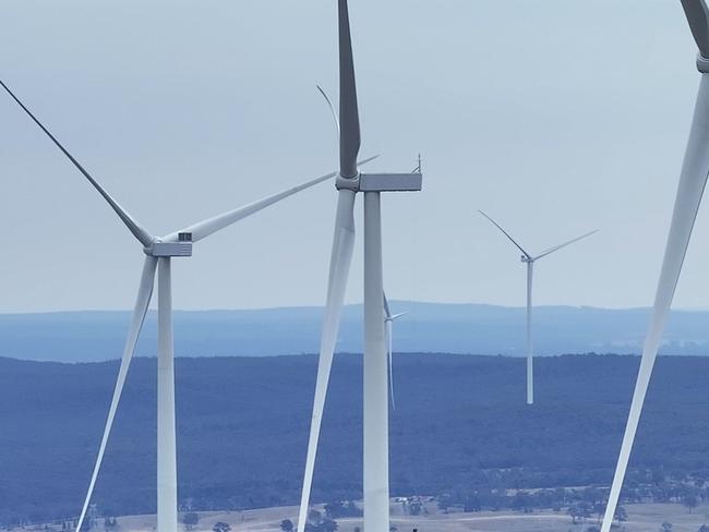 Acciona Energia’s MacIntyre Wind Farm in southwestern Queensland. Picture:, Supplied by Acciona