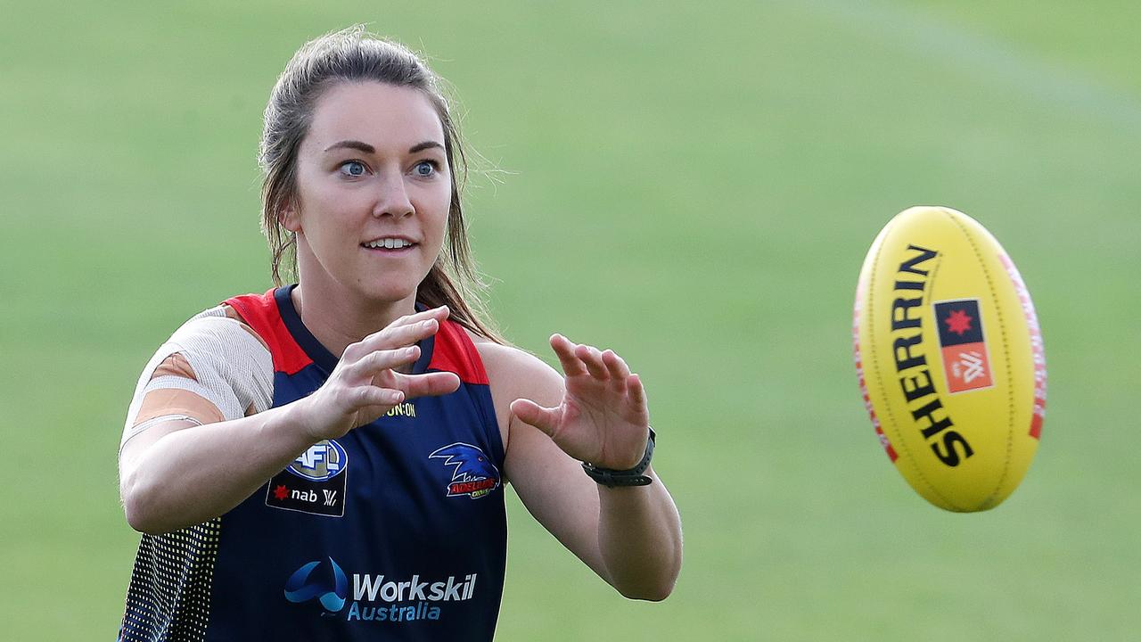 Niamh Kelly will play in her first preliminary final this weekend when the Adelaide Crows take on the Brisbane Lions.