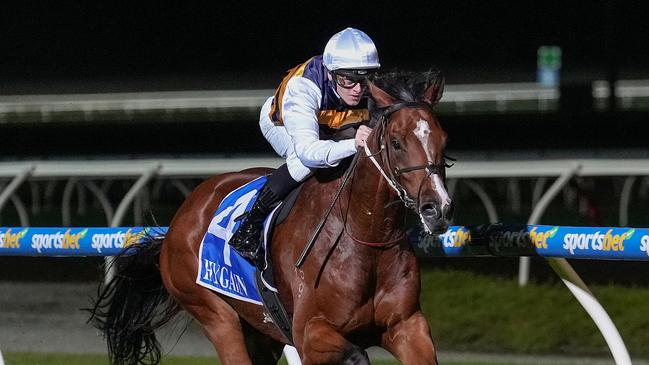 The Creator (NZ) ridden by Ethan Brown wins the Stephen Northcott 0-64 Handicap at Sportsbet Pakenham on April 04, 2024 in Pakenham, Australia. (Photo by George Sal/Racing Photos via Getty Images)