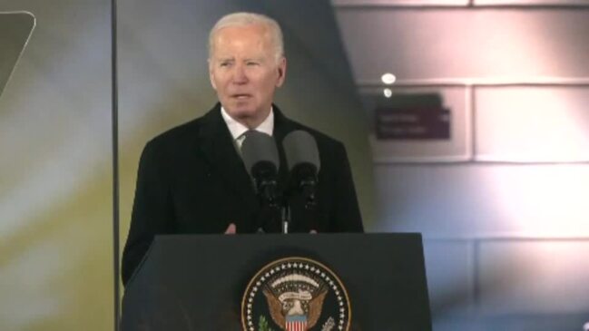 'Ukraine will never be a victory for Russia' -Biden