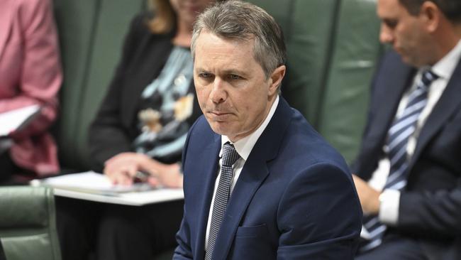 Education Minister Jason Clare said access to early childhood education ensured kids were better prepared before they start primary school. Picture: NewsWire/ Martin Ollman