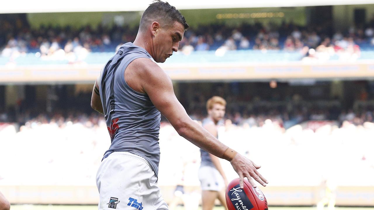 Tom Rockliff. Picture: AAP Image/Daniel Pockett