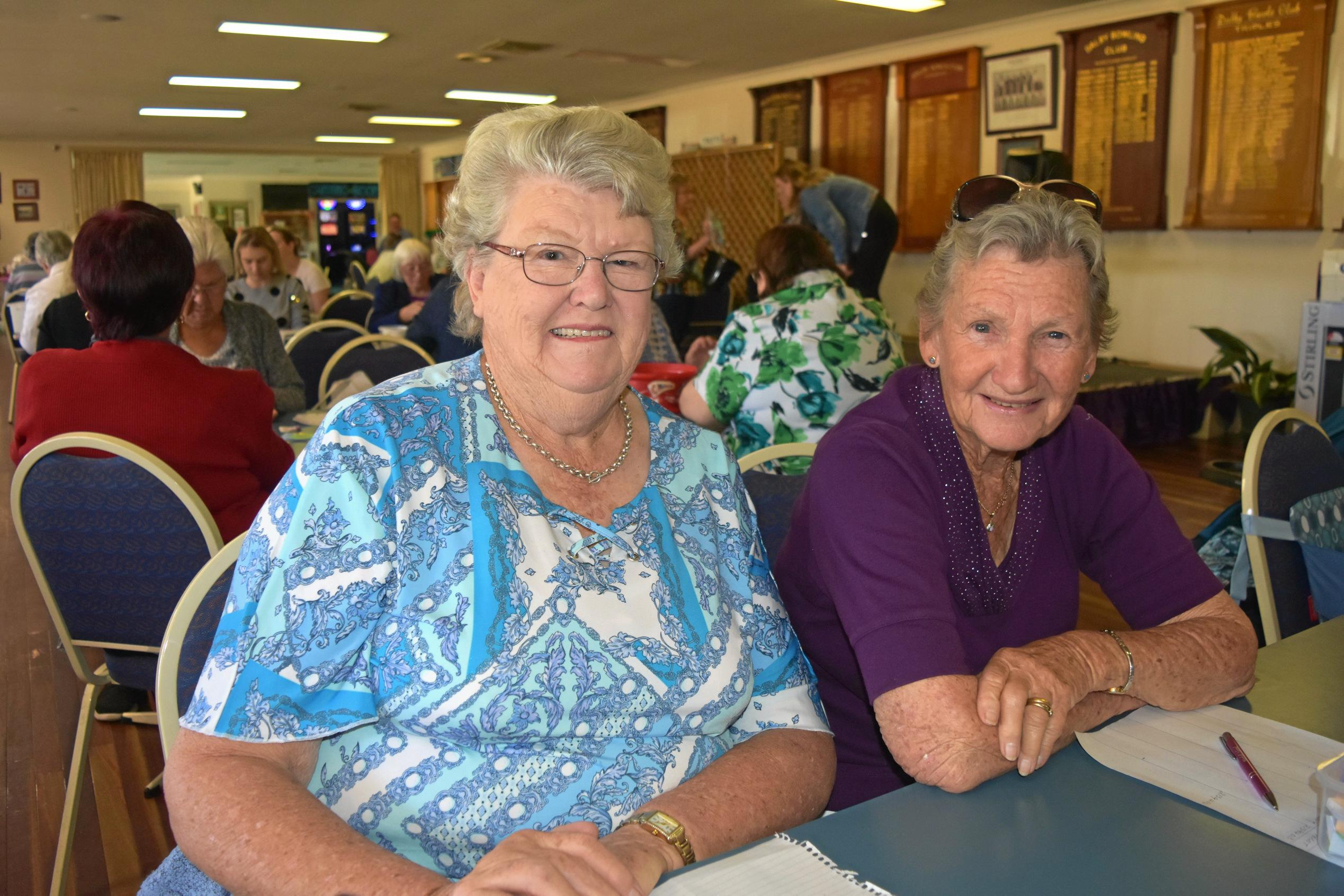 Annette Salter and Joyce Hall. Picture: Shannon Hardy