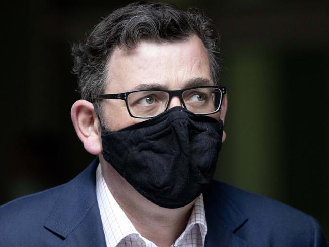 Victorian Premier Daniel Andrews has previously faced criticism over his move to keep gyms shut, saying they are high-risk locations of virus transmission. Picture: David Geraghty/NCA NewsWire