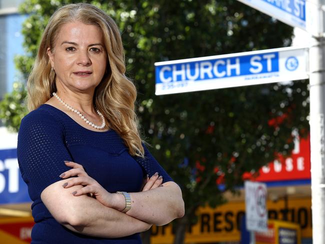 Angela Vithoulkas is running on a pro small business platform. Photo: AAP Image/ Justin Sanson.