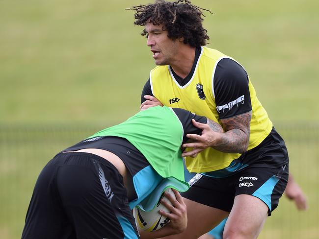 Titans back-rower Kevin Proctor. Picture: Kai Schwoerer/Getty Images