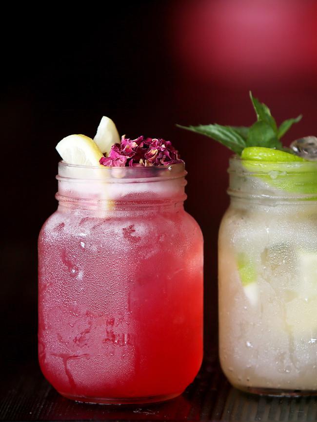 Same Same and Bangkok Mule cocktails. Picture: Sue Graham