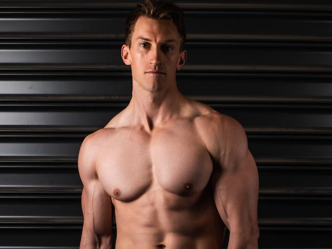 Local tradie Rick Westman has shared a topless photo of himself availing his services to other tradies to share tips "about common injuries and problems tradies have in hope to help them gain new motivation and become healthier and happier"