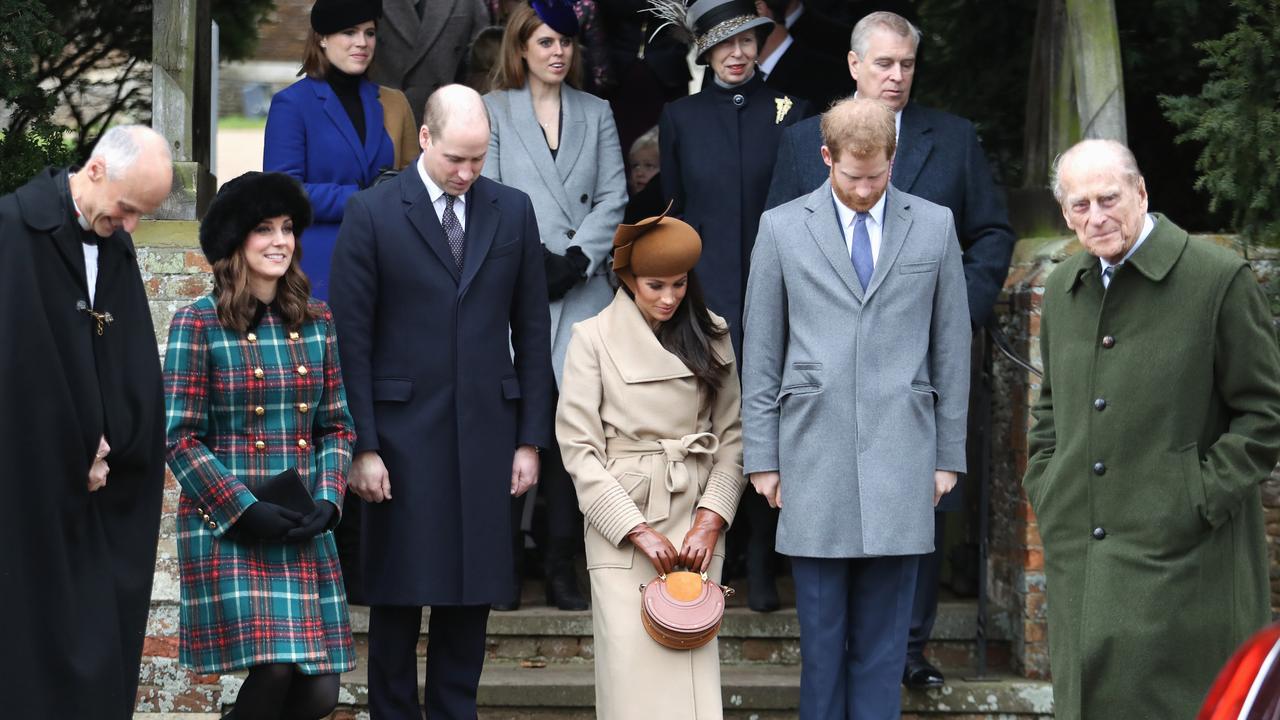 The royal family on Christmas Day 2017. Picture: Chris Jackson/Getty Images