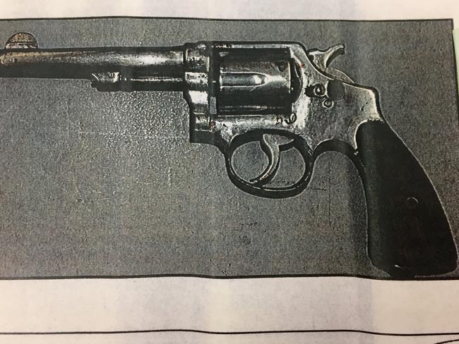 The gun supplied to Farhad Jabar who used it to murder Curtis Cheng in 2015.