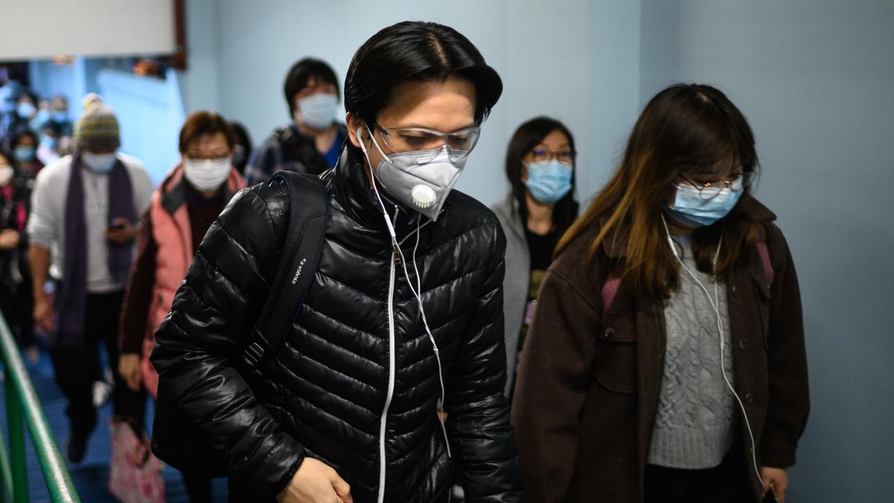 The number of people infected in China is now almost 37,200. Picture: Philip Fong / AFP