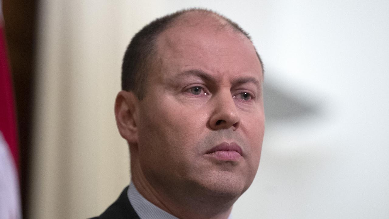 Treasurer Josh Frydenberg says more businesses will qualify for JobKeeper after September under the new rules. Picture: NCA NewsWire /David Geraghty