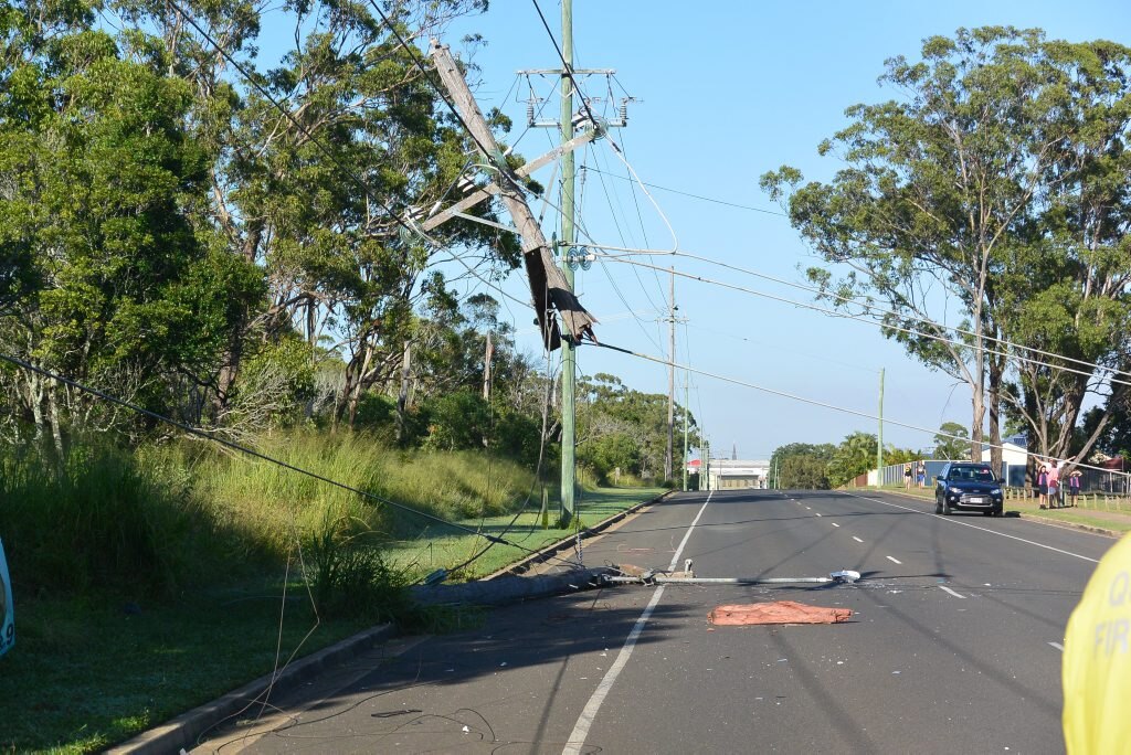 Man charged after crash, Telegraph Rd remains closed The Courier Mail