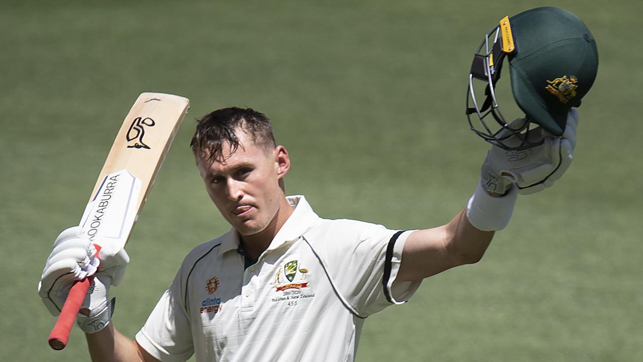 Australian batsman Marnus Labuschagne is chasing a fourth successive Test century. Picture: AAP