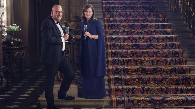 Founders of Bird in Hand winery Andrew and Susie Nugent are the sponsors of Chatsworth House, UK. Photo: WISH/Chris Floyd