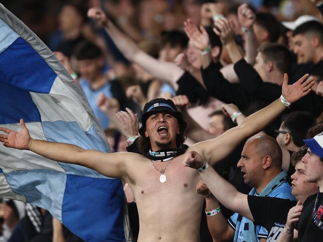 Patrons at CommBank Stadium before the introduction of facial recognition technology. Picture: Jason McCawley/Getty Images