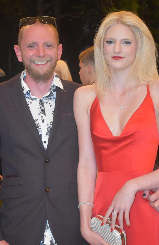 Lilli and Matt at the 2022 Chancellor State College formal.