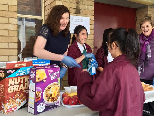 Many schools already provide a healthy breakfast program.