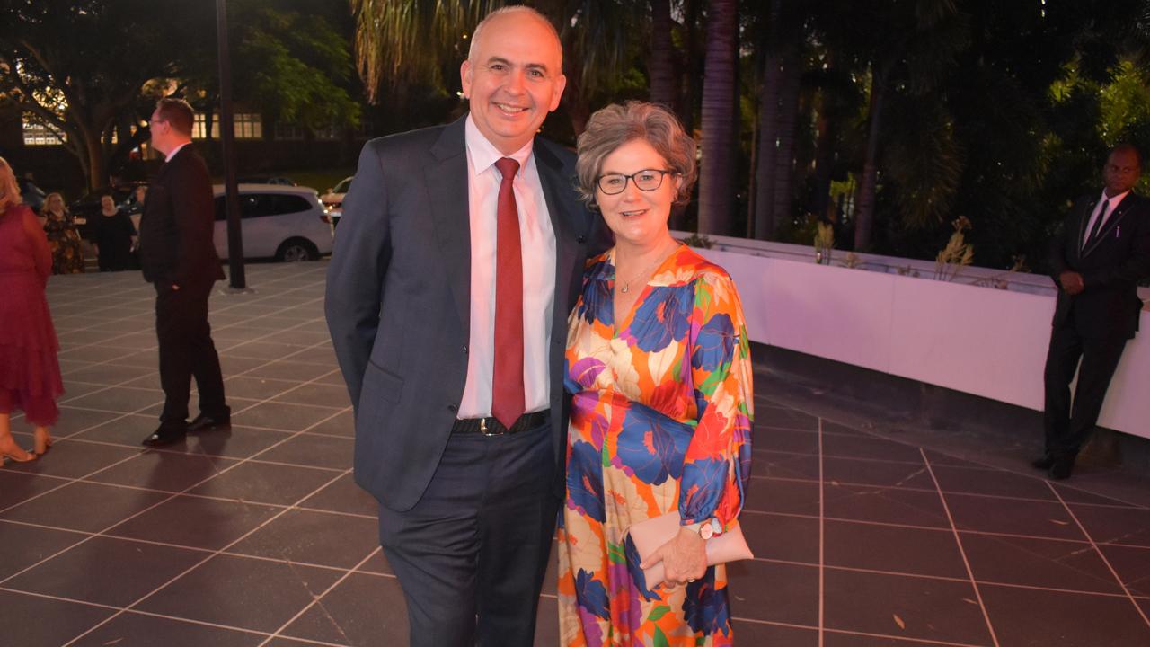 James Long and Dot Schmidt. IHF Gala Dinner, April 22, 2023