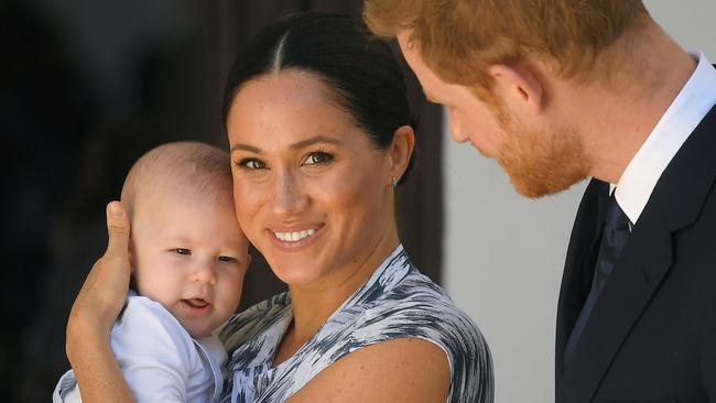 Meghan has remained fiercely protective of Archie, his life being “normal” one of their reasons for stepping down as senior royals. Picture: Getty Images.