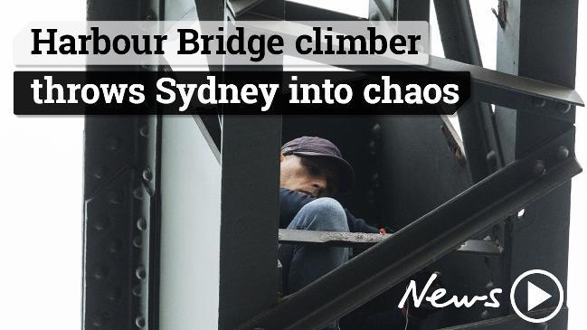 Sydney Harbour Bridge climber throws city into chaos