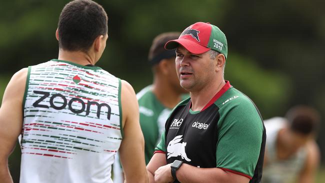 Anthony Seibold will not be taking over the Broncos in 2019. Picture: Brett Costello