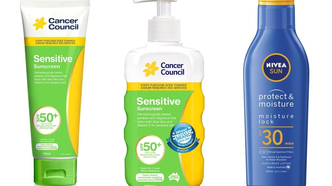 Urgent recall for a range of sunscreen including brands NIVEA and