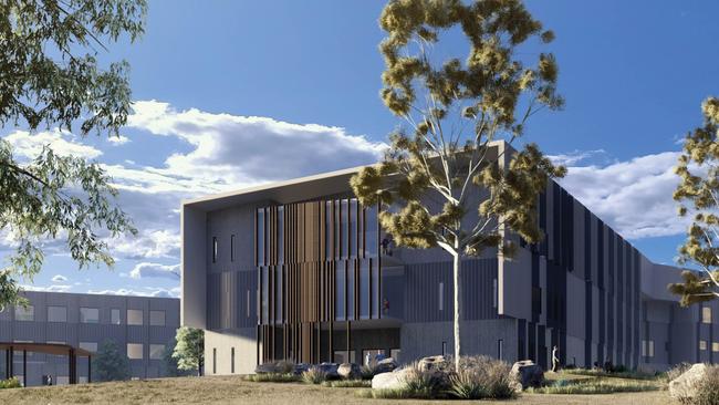 Artists renders of the new Moruya Hospital. Picture: Eurobodalla Regional Council