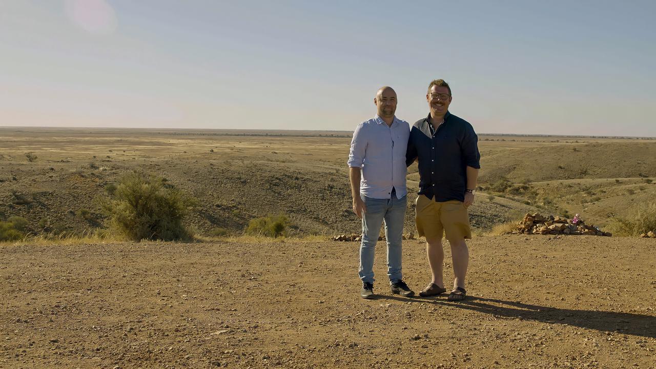 He and partner James have made the decision to remain in Broken Hill for the foreseeable future.