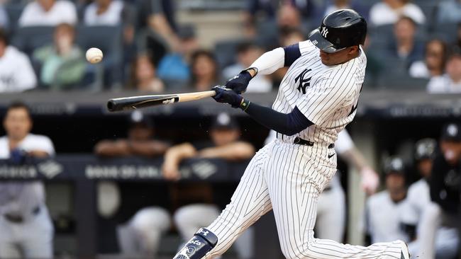 Soto hit 41 home runs — fourth best in the MLB, 17 behind Yankees teammate Aaron Judge. Photo by Luke Hales/Getty Images