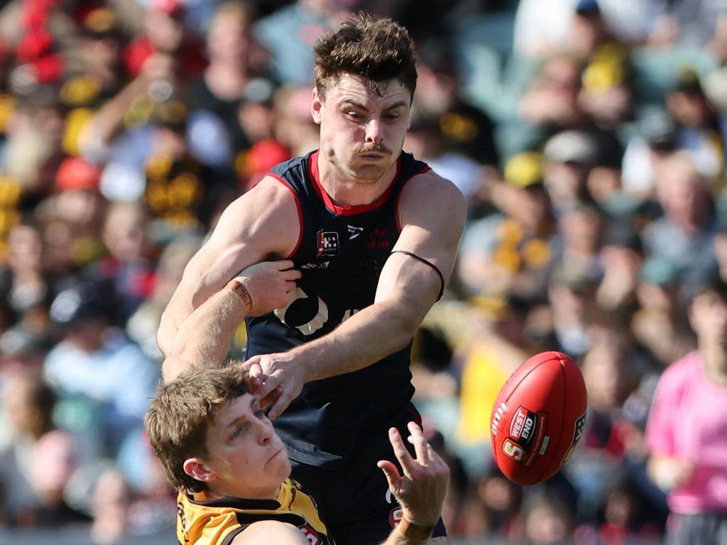 Harry Boyd has signed for St Kilda after dominating in the SANFL. Picture: SANFL Image/David Mariuz