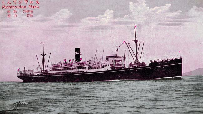 The Montevideo Maru was a Japanese transport ship carrying Australian prisoners of war and civilians when it was struck by a torpedo in 1942.