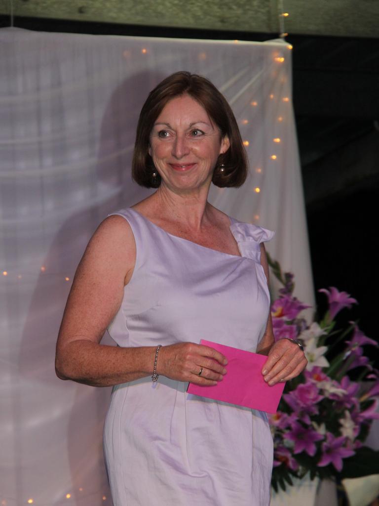 Jacaranda Queen Crowning Ceremony at Market Square, Grafton: Festival Manager Maggie Barnewall. Photo: Lynne Mowbray/The Daily Examiner