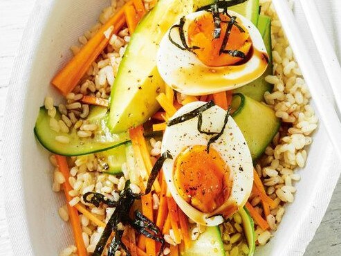 Veggie sushi bowl.