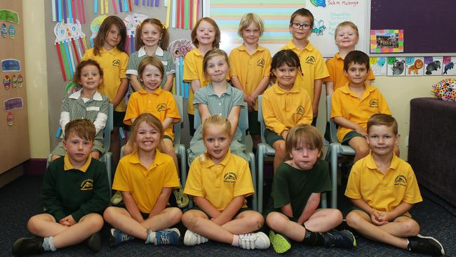 Point Lonsdale Primary School Back row L-R: Hannah Williams, Edith Brown, Harrison Roberts, Jack Millar, Jack Wightman, Finn Wighton. Middle row: Laney Nicholson, Luca Bruce, Mackenzie Smith, Surya Baker, Samuel Moylan. Front row: Freddie Phillips, Sophie Broadbear, Yolandi Mcclelland, Viv Heppell, Lincoln Fehling.