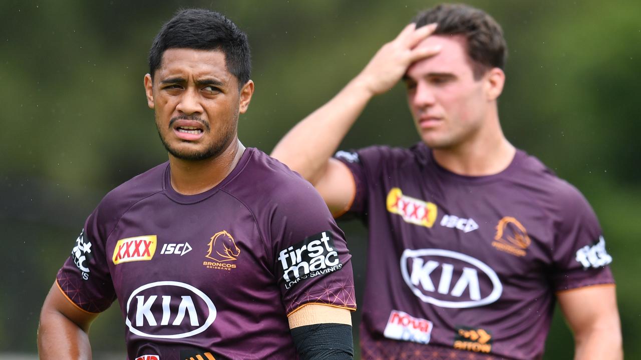 Anthony Milford and Brodie Croft will form a new Broncos halves pairing in 2020.