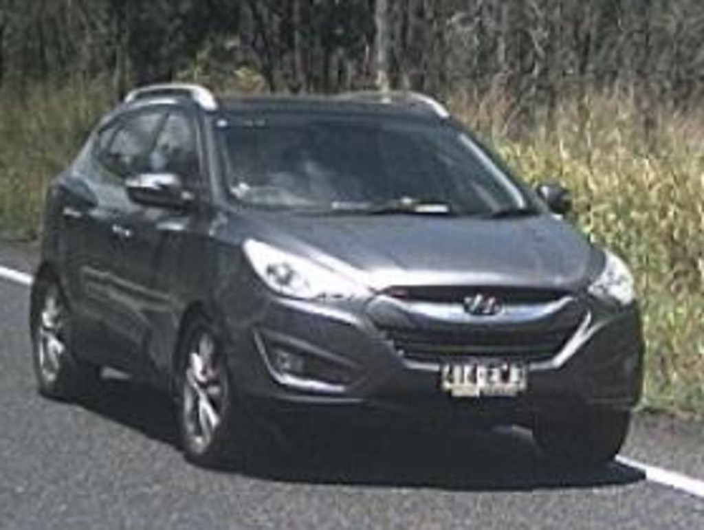 The vehicle has been declared a crime scene. Picture: QLD Police