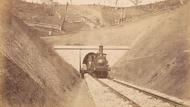 The Mushroom Tunnel was originally part of a train line. Picture: Supplied