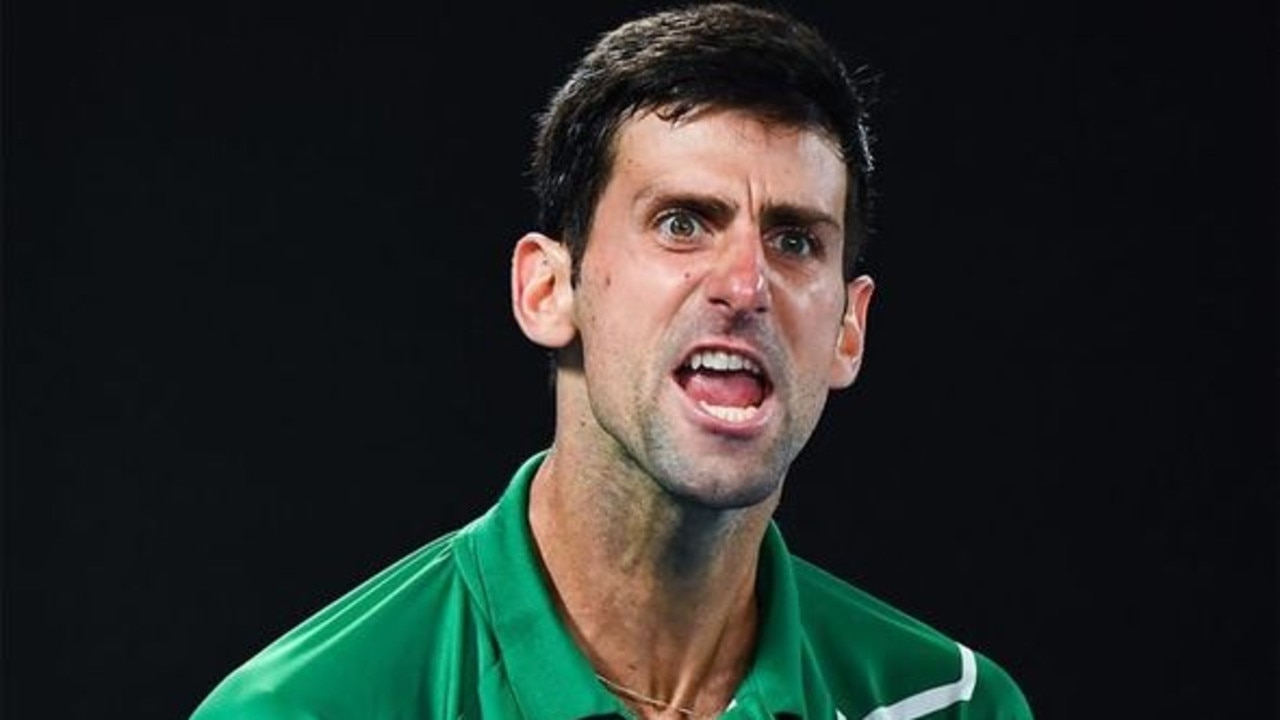 Tennis 2024 Novak Djokovic blows up at fan during semi final loss to