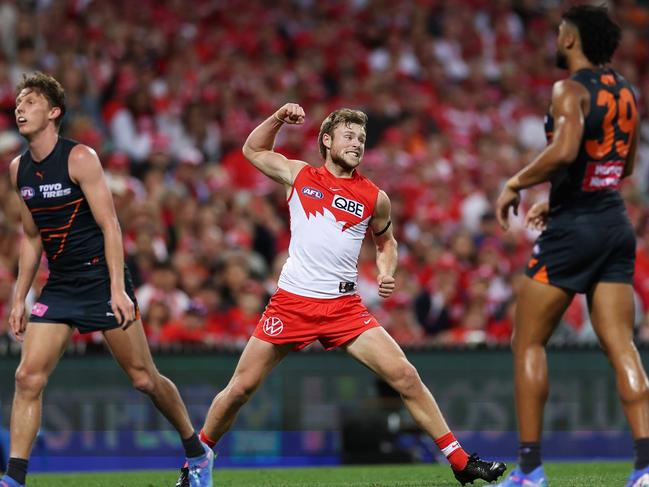 Campbell had huge impact as the sub against GWS. Picture: Getty Images