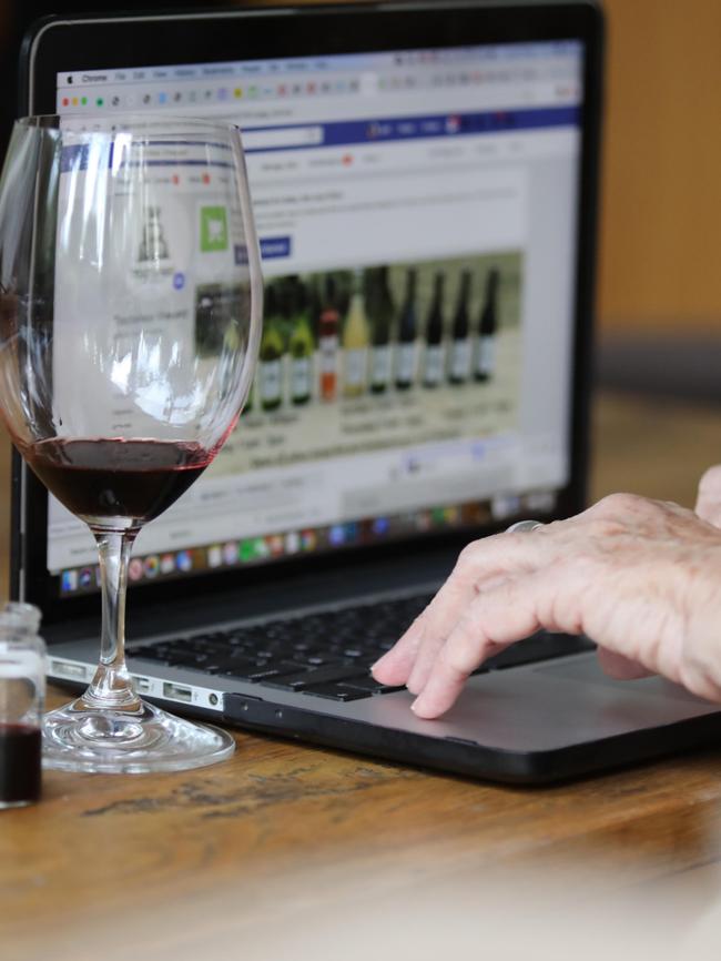 Tractorless Wines’s virtual wine tasting.