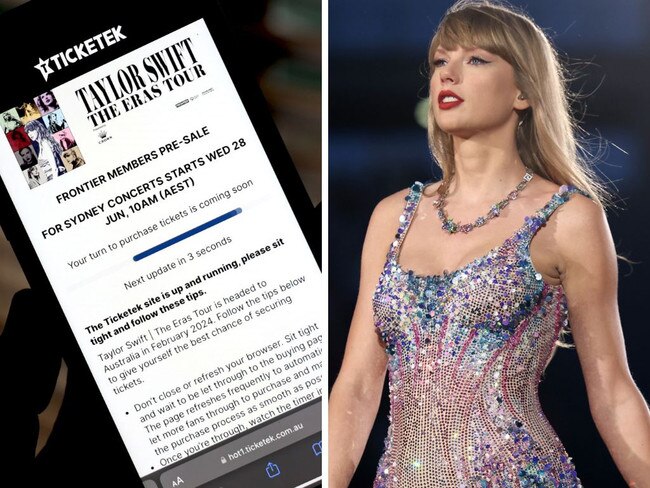 Thousands of Australians were desperately seeking Taylor Swift tickets.