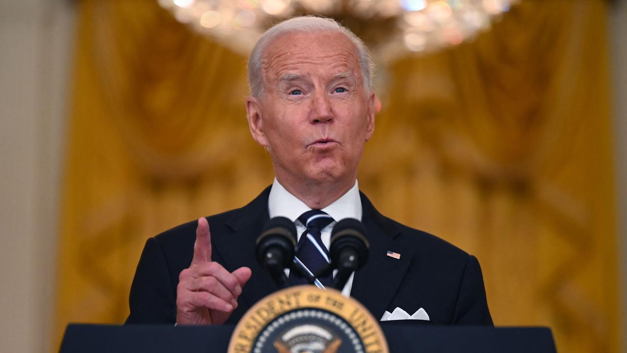 US President Joe Biden is under fire for his response to Afghanistan.