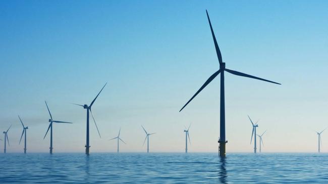 Southern Winds project, spearheaded by Blue Float Energy, would see a 77-turbine wind farm between 8-20 km off Port MacDonnell’s shores. Picture: Supplied