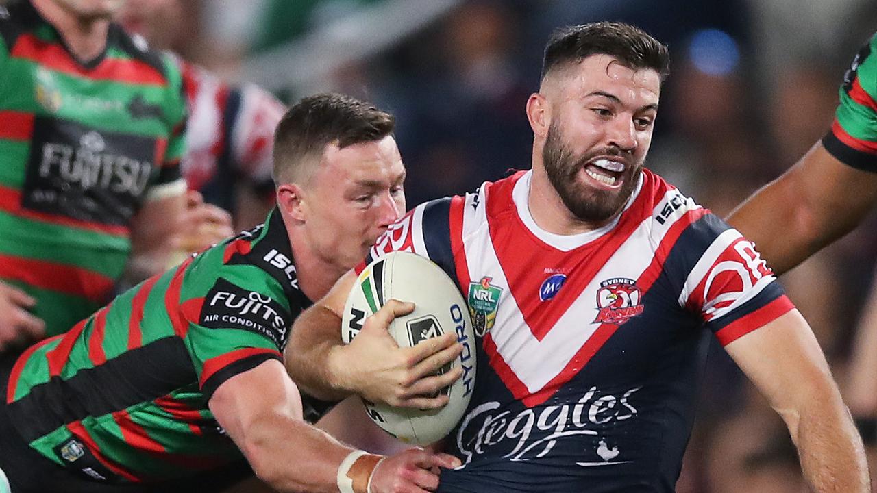 The Roosters and Rabbitohs will do battle in Round 1, 2019. Picture. Phil Hillyard