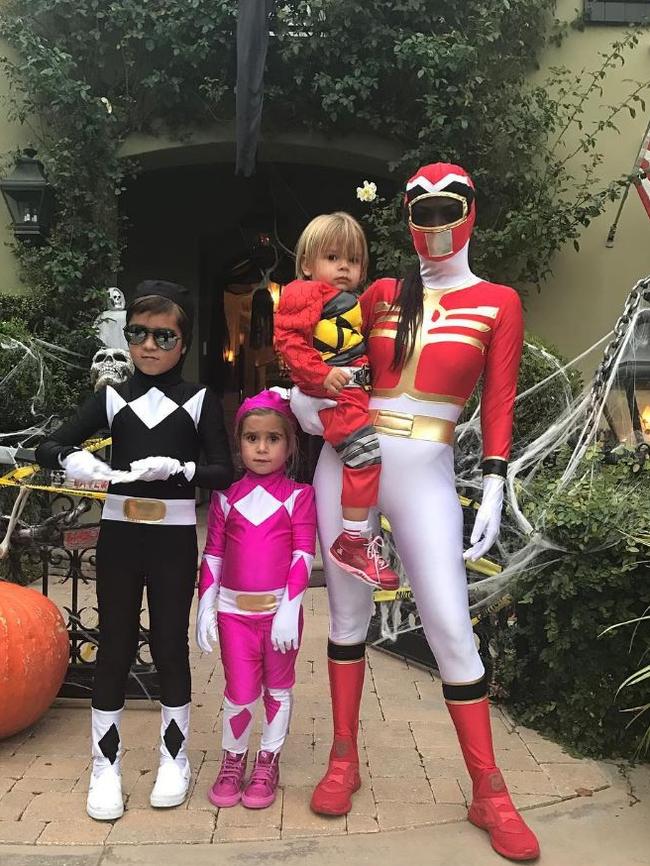Halloween 2016 via social media ... Kourtney Kardashian, “Happy Halloween!! May the power be with you.” Picture: Instagram